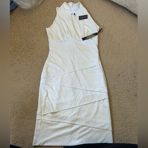 White House black market halter dress
